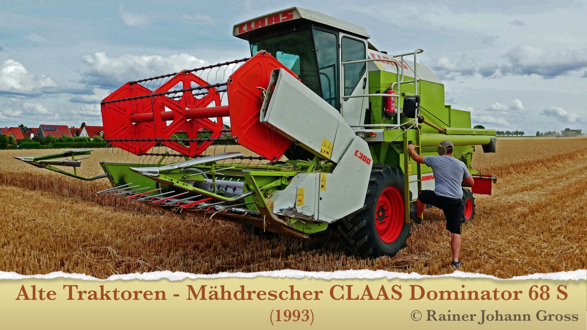 Alte%20Traktoren%20 %20Claas%20Dominator%2068%20S%20Mähdrescher